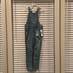 Blue Jean Overalls Girls XL